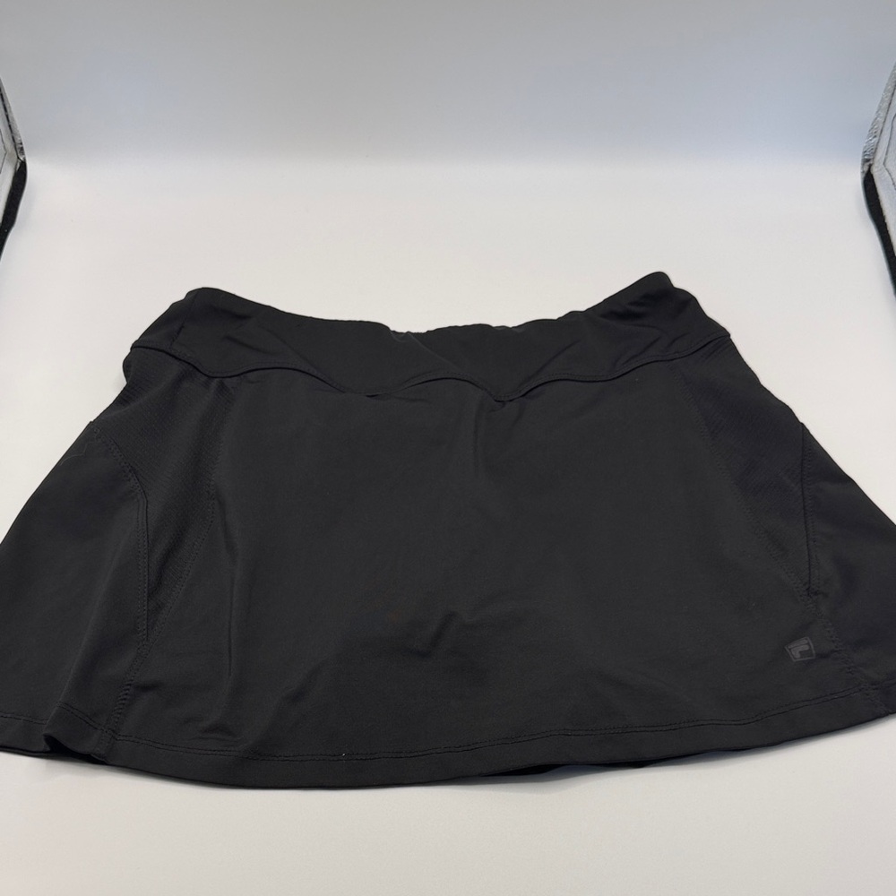 Fila Black Pickleball Tennis Golf Sports Skirt Skort Small